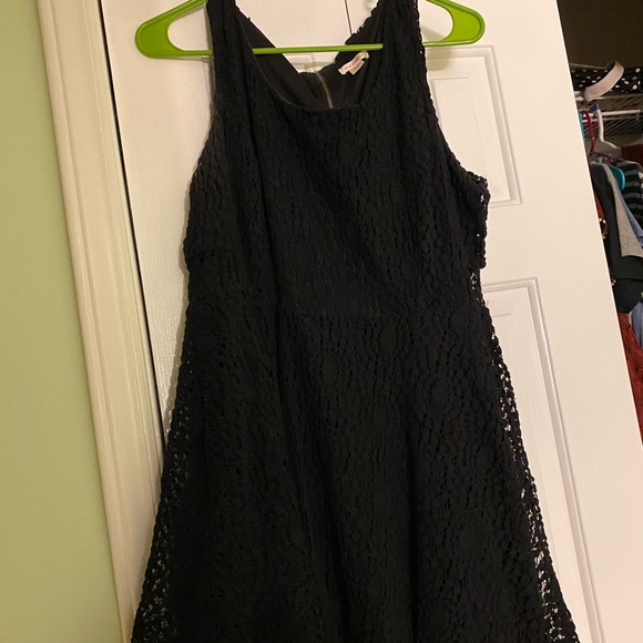 target black lace dress